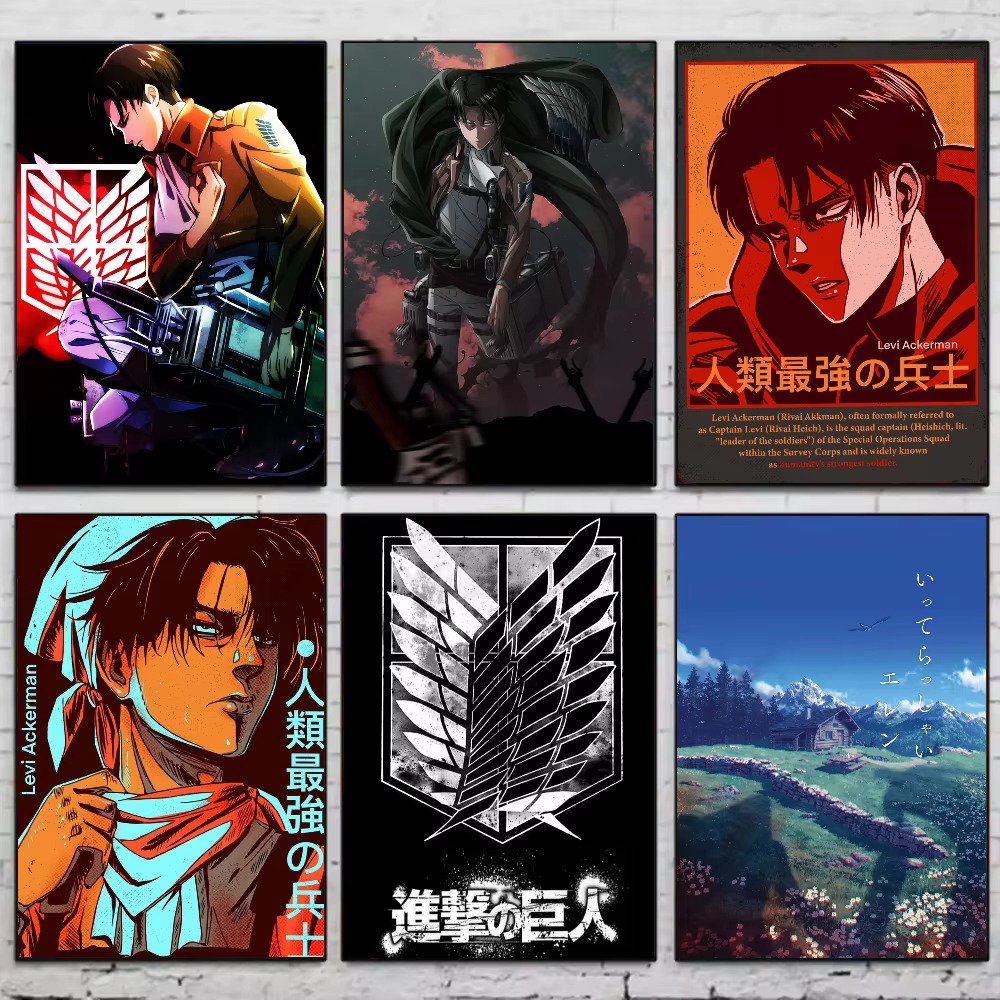 Photo Mosaic Print - Dipinto Diamantato Attack On Titan Levi