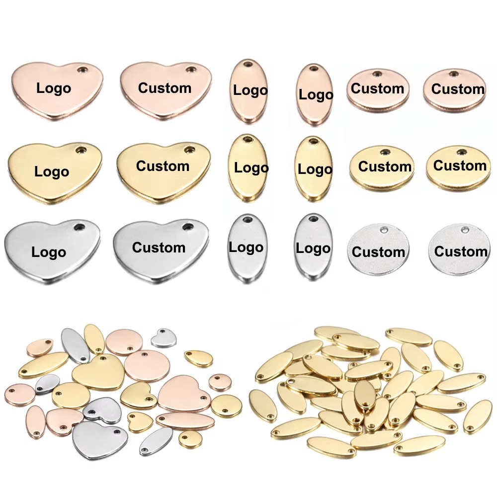 Pet Portrait Custom - 100 pz/lotto Personalizzato Laser Incidere LOGO