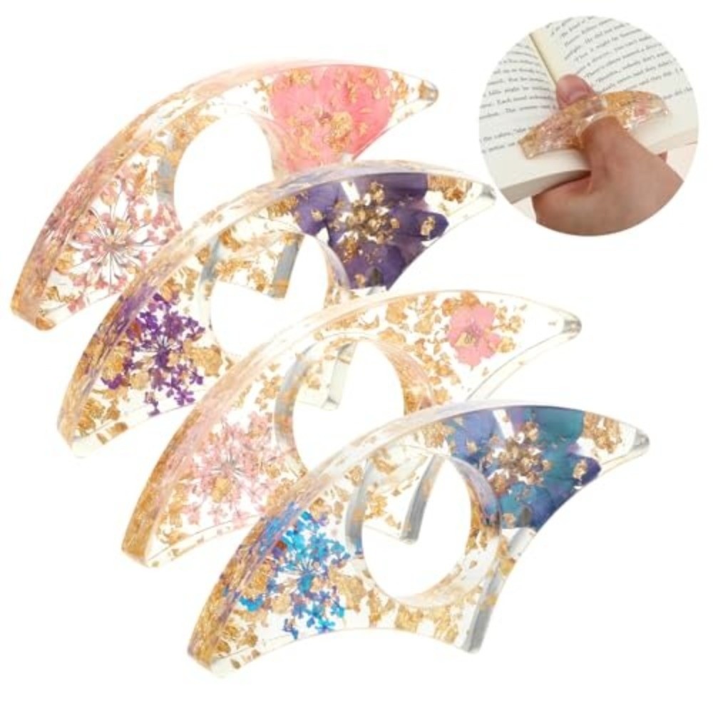 4 pezzi regalo porta pagine pe - Dried Flower Bookmark recensione e prezzo