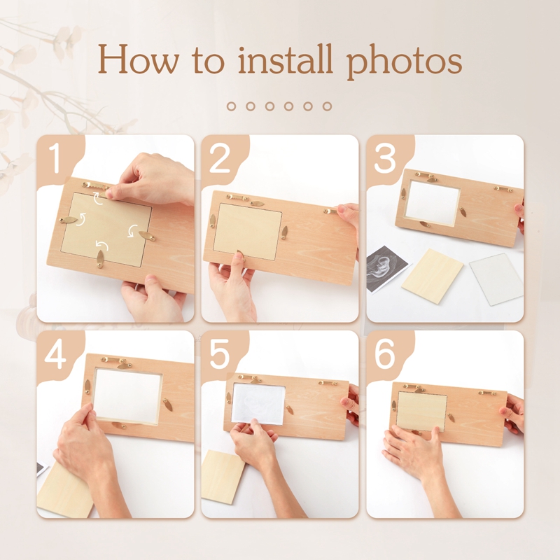 Sonogram Picture Frame Baby Ul - Engraved Wood Frame recensione e prezzo