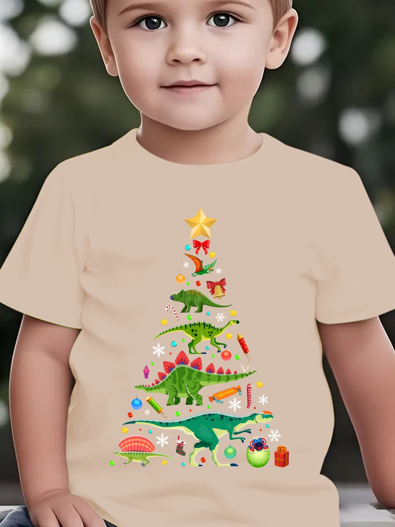CHRISTMAS T-shirt Estiva per B - Family Tree Print recensione e prezzo