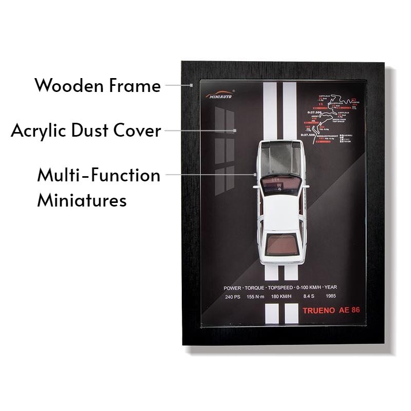 Cornice per foto in legno 3D c - Engraved Wood Frame recensione e prezzo